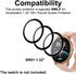3D Screen Protector Compatible with Parsonver SR1 1.32” Round Smart Watch, 3-PACK...