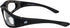 Birdz Eyewear Oriole Padded Safety Bifocal Motorcycle Glasses Black Frame Clear Lenses 1.5 Magnification Carry Bag...