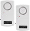 Window Glass Vibration Alarm with Super High Sensitivity, Door Alarm Vibration Sensors - Security Alarms for Glass Break Detection 120dB, Switch o...