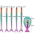 Funfunman Makeup Brushes 11PCS Make Up Foundation Eyebrow Eyeliner Blush Cosmetic Concealer Brushes(Mermaid Colorful)...