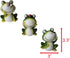Garden Frog S/3 Ornaments Polyresin Garden Decor Statues for Yard and Patio Lawn Cute Frog Indoor Outdoor Decoration Frog Figurines Animal Statue ...