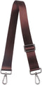 Adjustable Handbag Strap Replacement Guitar Style Canvas 57 Inches Crossbody Strap for Shoulder Bag (Dark Brown)...