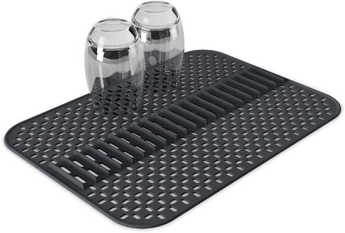 Umbra Sling Kitchen Accessory, Large Sink Mat, Charcoal...