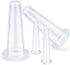 4 Pcs Silicone Facial Cupping Set, Vacuum Massage Cup Kit for Face Eyes Lips Neck, Facial Cupping System, Home SPA Massage Cupping Thera - py Set,...