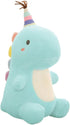 VHYHCY Stuffed Animal Plush Toys, Cute Dinosaur Toy, Soft Dino Plushies for Kids Plush Doll Gifts for Boys Girls (Blue, 13.8 Inch)...