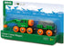 BRIO World 33698 - Clever Crane Wagon Set - 4 Piece Wooden Toy Train Set for Kids | Imaginative Play | Compatibility with Other Sets | FSC-Certifi...
