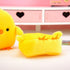 Unomor Zipper Wallet 6Pcs Lovely Small Yellow Chicken Coin Purses Chick Shape Change Purses Wallets...