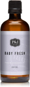 P&J Trading - Baby Fresh Scented Oil 100ml - Fragrance Oil for Candle Making, Soap Making, Diffuser Oil...