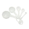 uxcell White 5 in 1 1ml 5ml 15ml 50ml 100ml Tea Soup Coffee Measuring Spoon Set...