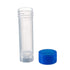 Eowpower 50pcs 5ml Plastic Graduated Vial Storage Container Test Tubes with Screw Caps...