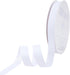 White Grosgrain Ribbon, 5/8 inches x Continuous 50 Yards,Use for Bows DIY Hair Accessories,Gift Wrapping,Craft and Sewing...