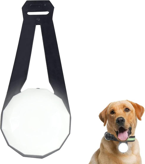 LED Collar Charm Light,Dog Collar Lights for Night Walking,Dog Night Light, Pet Safety Light for Outdoor, 3 Light Modes,5KM Visibility,USB Recharg...