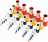 Polymer Clay Cutters,40Pcs Stainless Steel+Plastic Indentation Round Circle Shape Cutters Mold Ceramics Dotting Baking Ring Mold Cutter Punch Tool...