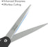 LIVINGO Scissors All Purpose, Student School Scissors, Sharp Titanium Coated Stainless Steel Shears for High Middle School Teacher Crafting, Offic...