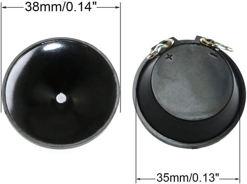 2PCS Ultrasonic Speaker Piezo Loudspeaker Piezoelectric Tweeter Horn......