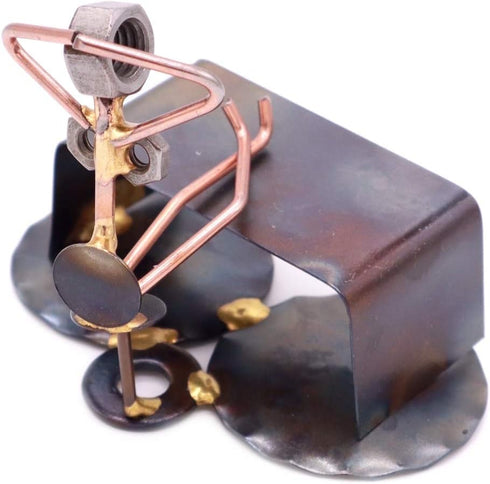 Boss Lady Collectible Handmade Metal Art Figurine, Desk Accessories, Trophy, Boss Gift, Office Décor...