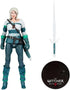 McFarlane Toys The WITCHER GAMING CIRI (ELDER BLOOD) 7" ACTION FIGURE...