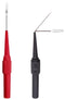 Extra-Thin Multimeter Test Leads, 0.7mm Multimeter Probes, Multimeter Back Probe Kit, Circuit Tester Probe Pins, Multimeter Probes for Banana Sock...