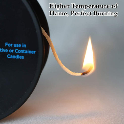 EricX Light Zinc Core Candle Wick 225ft Spool Specialize for Votive or Container Candle Making,Large...