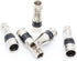 (5PACK) F Type RG11 Cable Adapter Compression Coax Connectors Fittings RG11 Wire Connector with Push-up Pin...