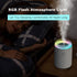 Portable Mini Humidifier 220ml, Colorful Light Mini Humidifier Max 40ml/h Nano Cool Mist Spray, 2 Light Mode Quiet Personal Ultrasonic Humidifier ...