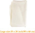 Panxxsen Professional Bakers Couche Extra Large 35 x 26 Inch,Heavy Duty Linen Pastry Proofing Cloth for Bread Dough Baking,Thick Baking Bread Clot...
