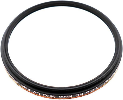 52mm UV Filter, S-Pro HD Nano MRC Camera Ultraviolet Protection Filter, Multicoated, B270, Ultra-Slim, Lens Cloth Kit...