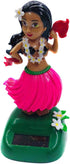Solar Dancing Toys Solar Powered Hula Girl Dancer Figures Car Dashboard Ornament Home Office Window Table Decoration - No Batteries Required...