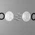 4 Piece Spring Isolation pad Shock Absorber pad Speaker Stand for HiFi amplifiers/Speakers/Turntables/Players Acoustic Isolators...