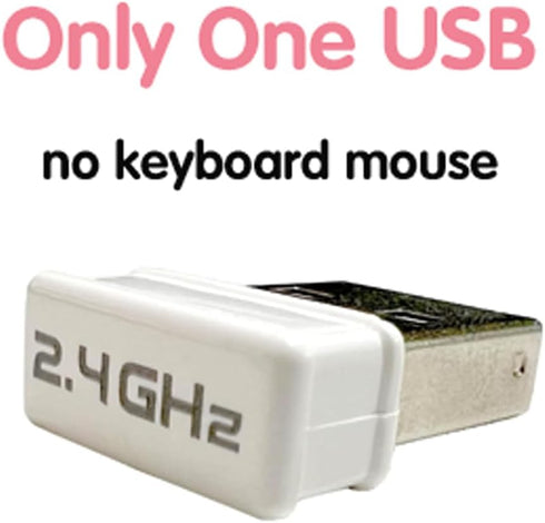 MOFII 2.4G Wireless Keyboard USB Receiver...