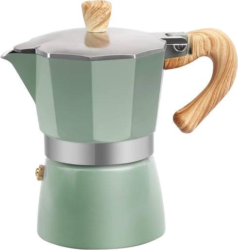 Aluminum Italian Espresso Machine Percolation Stove Burner Pot Coffee Moka Pot...