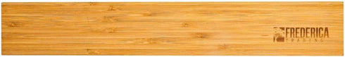 Heavy Duty 15" Bamboo Knife Magnetic Strip With 6 Dual-Magnet Zones | Wall Mounted Magnetic Knife Holder Holds 6 Knife & Tool | Wooden Magnetic Kn...