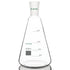 24/40 Glass Erlenmeyer Flask, Borosilicate Glass Graduated Laboratory Flask with 24/40 Standard Taper Outer Joint, 500 ml...