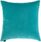 Artcest Cozy Solid Velvet Throw Pillow Case, Decorative Couch Cushion Cover, Soft Sofa Euro Sham with Zipper Hidden, 24"x24" (Light Teal)...