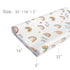 iEvolve Changing Pad Cover Ultra Soft Minky Dots Changing Table Cover Breathable Changing Table Sheet Diaper Changing Pad Cover for Baby Boys Girl...