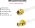 CORONIR 10ft SMA Extension Cable SMA Male to SMA Female WiFi Antenna Extension Cable for Wireless LAN Router Bridge & Cellular Antenna Wireless Ne...