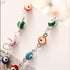 Evil Eye Ankle Bracelet Silver Evil Eye Bead Anklet Beach Fashion Foot Jewelry for Women...
