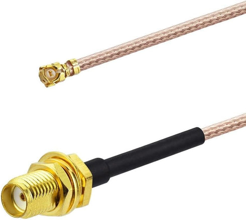 Bingfu Waterproof Active GPS Navigation Antenna Adhesive Mount SMA Male GPS Antenna with 15cm 6 inch RG178 Coaxial Pigtail Cable for GPS Module Re...