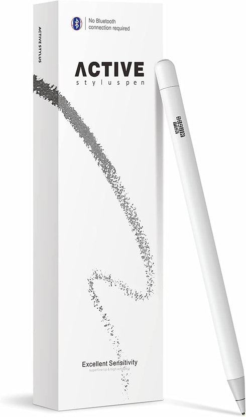 Stylus for iPad, Stylus for iPhone, Rechargeable Stylus Pen,1.4mm Fine Tip for Drawing and Writing, Compatible iPad Pro/iPhone and iPad/iPad Mini/...