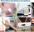 AirFly Phone Finger Ring Holder, Universal Metal Phone Ring, Table Stand Kickstand, Car Vent Mount, Finger Grip Compatible All Smartphones, 4 Item...