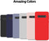 GOOSPERY Liquid Silicone Case for Samsung Galaxy S10 Plus (2019) 6.4 inch Jelly Rubber Bumper Case with Soft Microfiber Lining - Blue Navy...