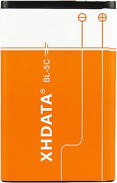 BL-5C Battery 3.7V 1500mAh Rechargeable Battery Large Capacity for Radio for Home with Current Protection (2 Pieces)...