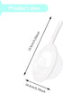 Ultra Fine Mesh Net Strainer Plastic Nylon Food Strainer Filtering Colander with Handle Mini Brine Shrimp Separation Net Sieve for Baking Kitchen ...