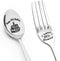 Happy 60th Birthday Fork Spoon Grandma Grandpa Gifts for Men Women 60 Year Old Birthday Gift for Dad Mom Engraved Spoon Fork for Aunt Uncle 60 Yrs...