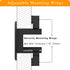 TV Cord Hider for Wall Mount TV, in Wall Cable Hider with 1.1 inch Silicone Pass Through for Low Profile Wire and Wall Rated Power Cable, Built in...