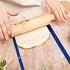 Rolling Pin Guide Silicone Measuring Dough Strip Perfect Dough Strip Professional Silicone Measuring Dough Strip for Kitchen Restaurant use...