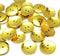 Chenkou Craft Gold Round Plastic Buttons 2 Holes Sewing Craft 25mm 30pcs...