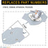 Lifetime 3977393 Dryer Thermal Cut-off Kit by Seentech - Exact fit for Whirlpool Kenmore Maytag Roper Clothes Dryer - Replaces Part Numbers AP3094244, 3399848 & AH334299 by Seentech