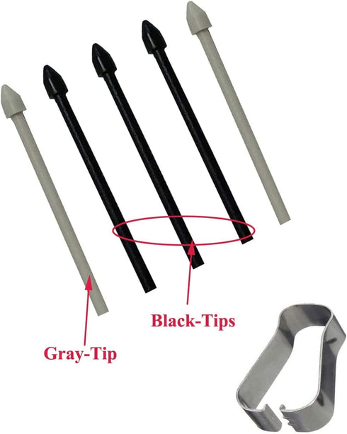 Galaxy Tab S6 Touch Stylus S Pen Replacement Tips/Nibs for Samsung Galaxy Tab S6 SM-T860 SM-T865 2019" 10.5",Galaxy Tab S6 5G SM-T866N,with Remova...