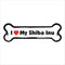 Imagine This Company I Love My Breed Bone Shaped Pet Magnet; Removable Magnets for Cars, Fridges, Lockers & More, Stylish Pet Inspired Car Accesso...